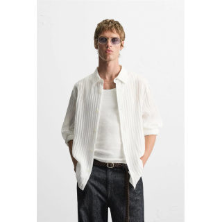 ЖАККАРДОВАЯ РУБАШКА В ПОЛОСКУ