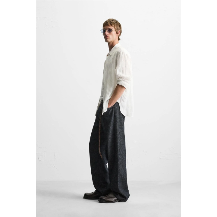 ЖАККАРДОВАЯ РУБАШКА В ПОЛОСКУ