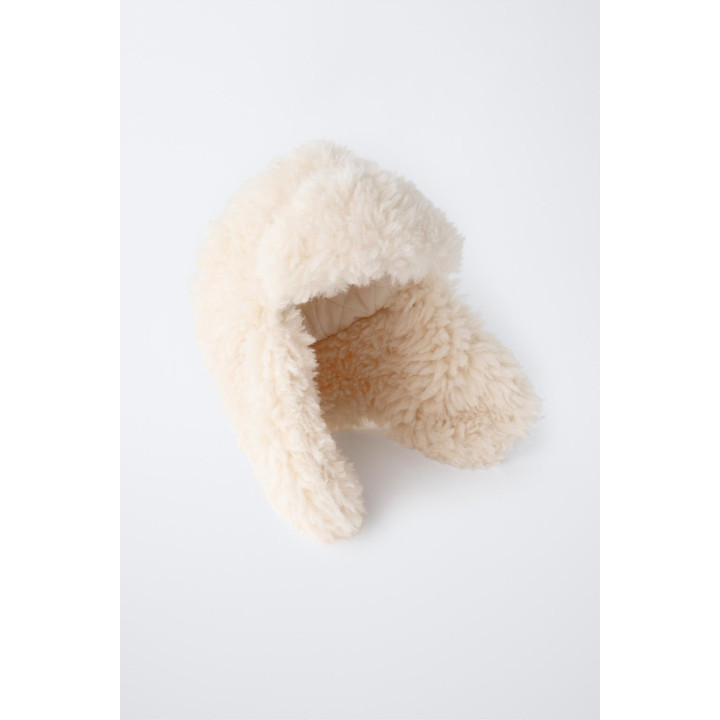 Шапка из искусственного меха коллекции для катания на лыжах