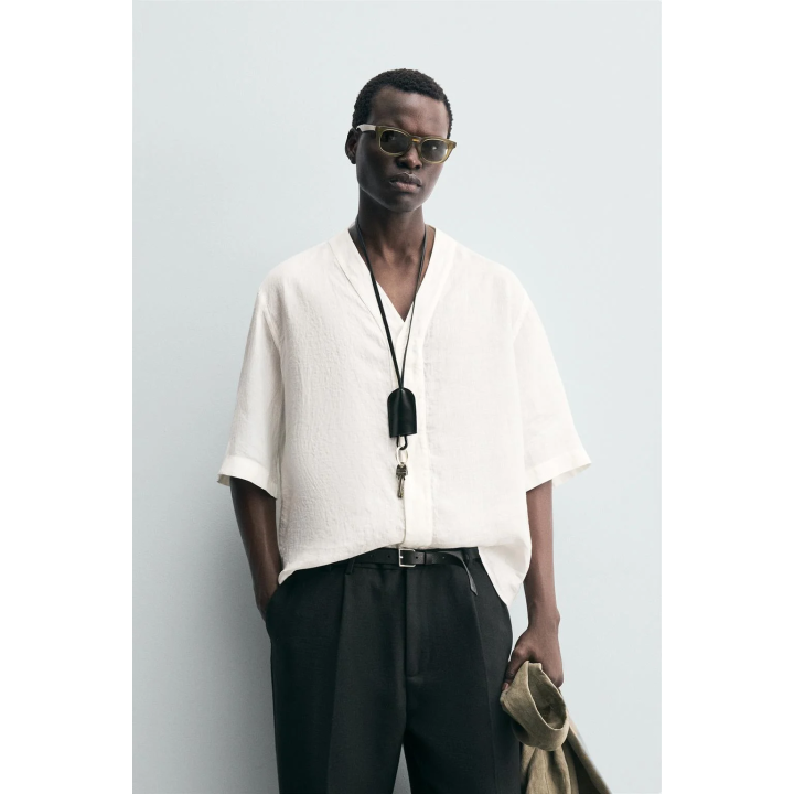 РУБАШКА ИЗ 100% ЛЬНА