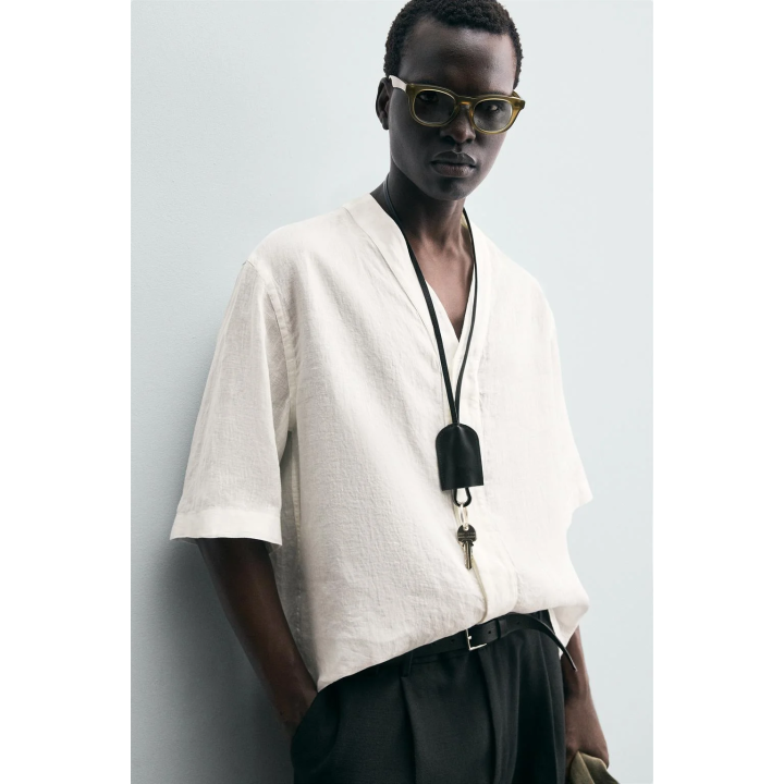 РУБАШКА ИЗ 100% ЛЬНА