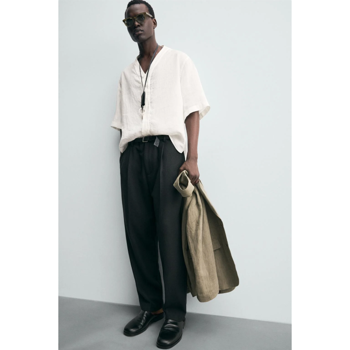 РУБАШКА ИЗ 100% ЛЬНА