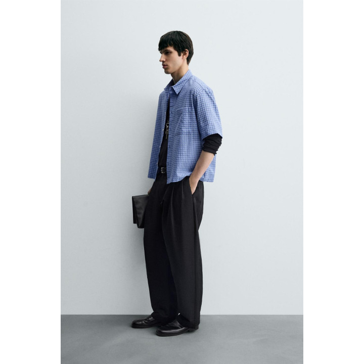 РУБАШКА В КЛЕТКУ BOXY FIT