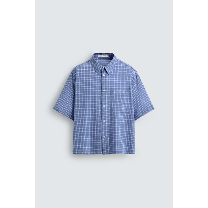 РУБАШКА В КЛЕТКУ BOXY FIT