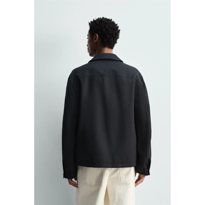 КУРТКА-РУБАШКА ШЕРСТЬ НА МОЛНИИ