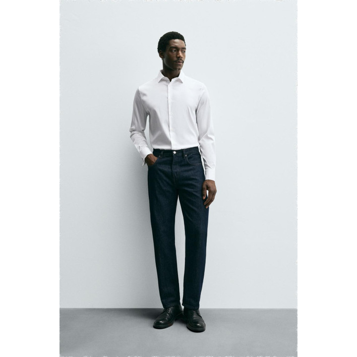 ПРИТАЛЕННАЯ РУБАШКА С ЗАПОНКАМИ