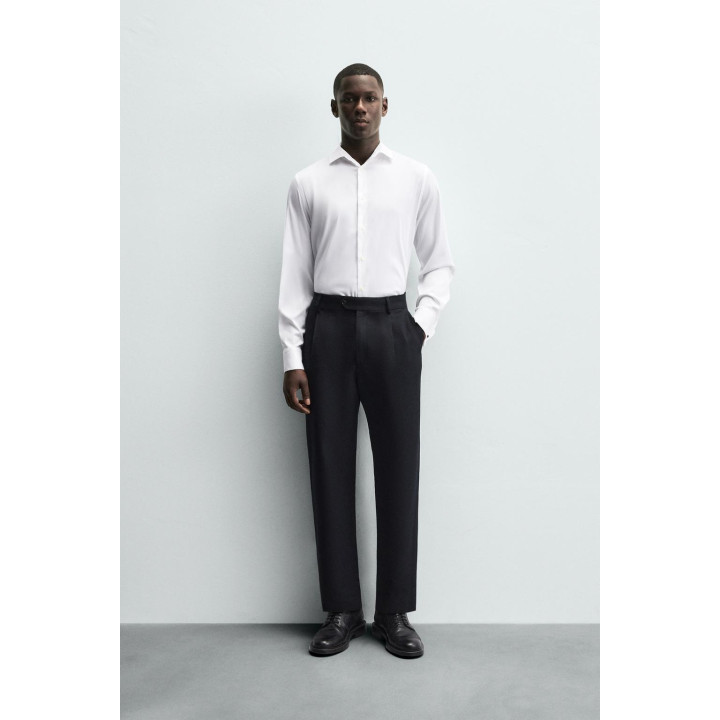 ПРИТАЛЕННАЯ РУБАШКА С ЗАПОНКАМИ