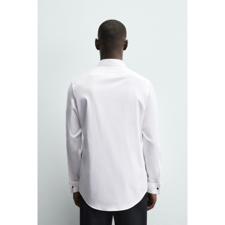 ПРИТАЛЕННАЯ РУБАШКА С ЗАПОНКАМИ