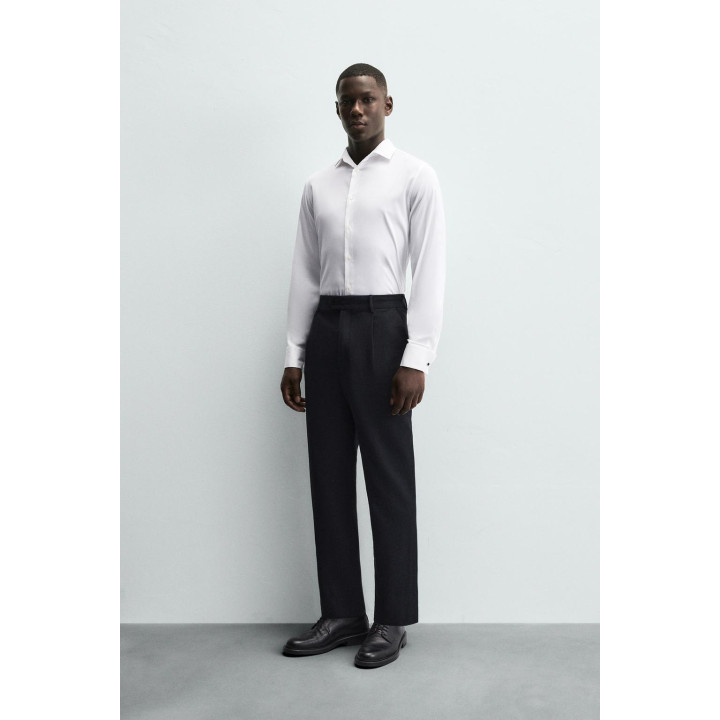 ПРИТАЛЕННАЯ РУБАШКА С ЗАПОНКАМИ