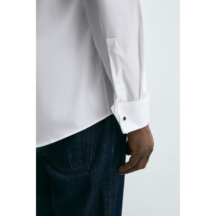 ПРИТАЛЕННАЯ РУБАШКА С ЗАПОНКАМИ