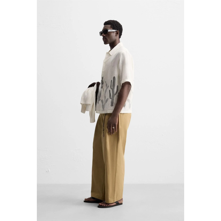 РУБАШКА ИЗО ЛЬНА И ВИСКОЗЫ CACTUS