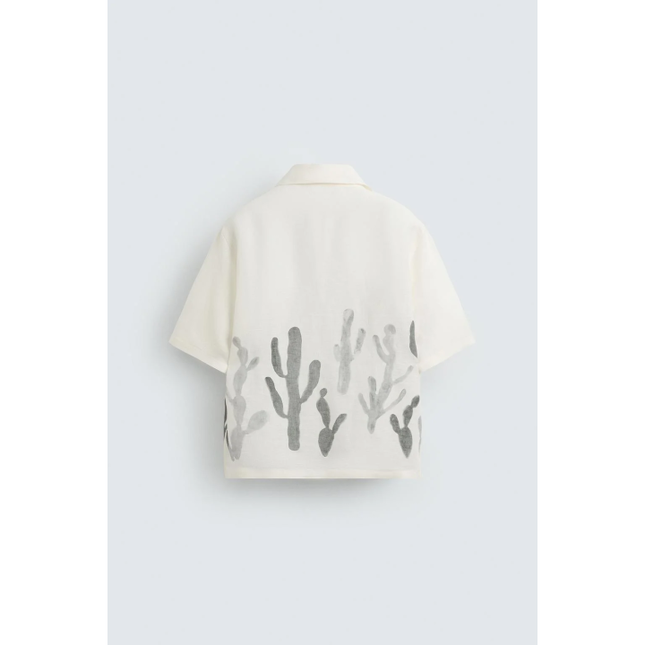 РУБАШКА ИЗО ЛЬНА И ВИСКОЗЫ CACTUS