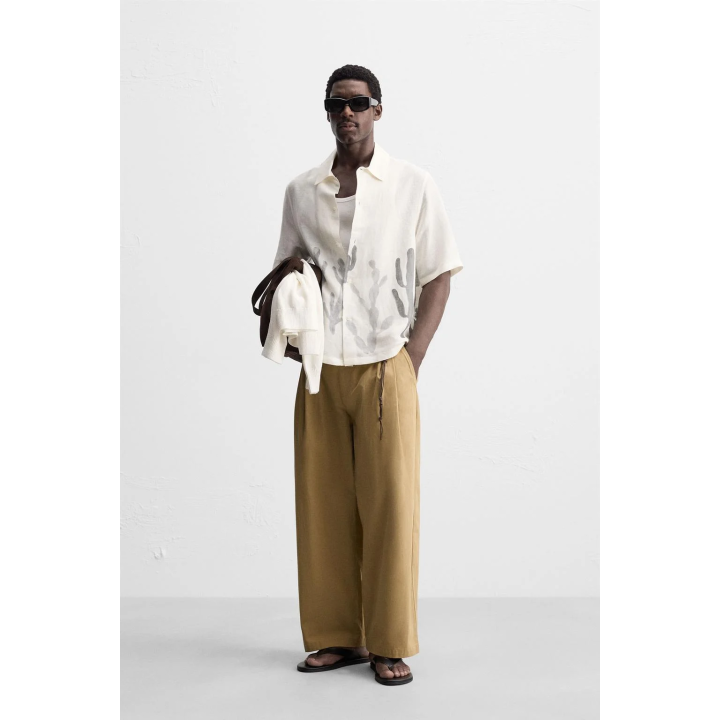 РУБАШКА ИЗО ЛЬНА И ВИСКОЗЫ CACTUS