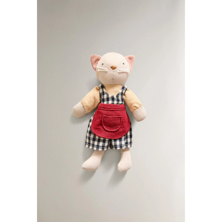 Набор мягких игрушек кошачьей семьи для детей (набор из 3 шт.)