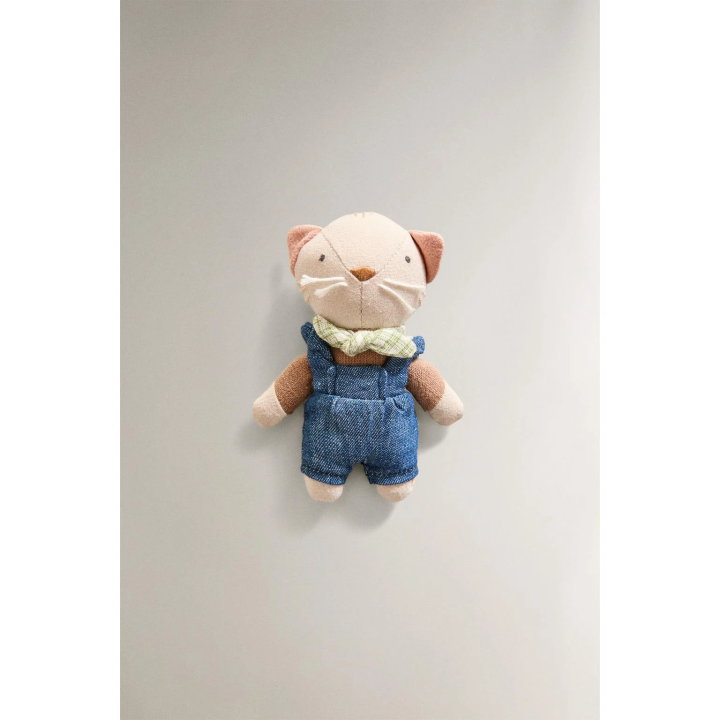 Набор мягких игрушек кошачьей семьи для детей (набор из 3 шт.)