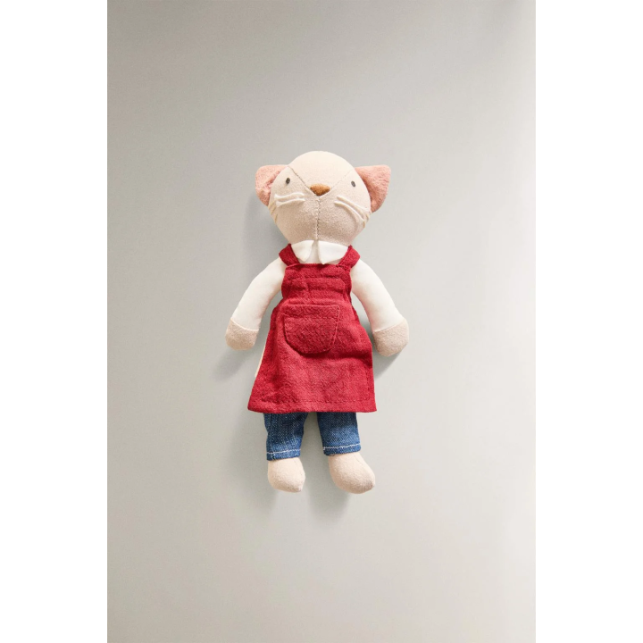 Набор мягких игрушек кошачьей семьи для детей (набор из 3 шт.)