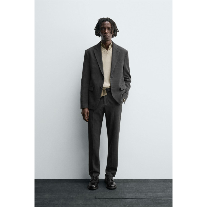 КОСТЮМНЫЙ БЛЕЙЗЕР ИЗ ТКАНЕВОЙ ФАКТУРЫ