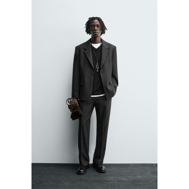 КОСТЮМНЫЕ БРЮКИ С ТЕКСТУРОЙ