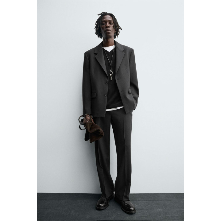 КОСТЮМНЫЕ БРЮКИ С ТЕКСТУРОЙ