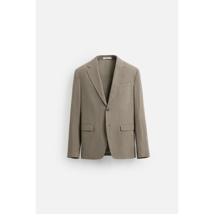 БЛЕЙЗЕР С УЗОРОМ «ГУСИНАЯ ЛАПКА»