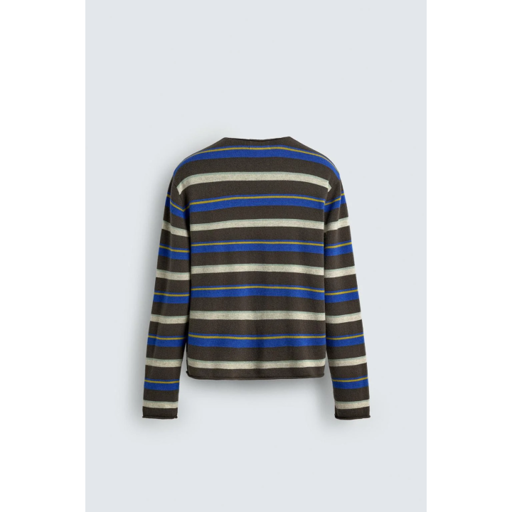 Джемпер в полоску из джаккарда limited edition