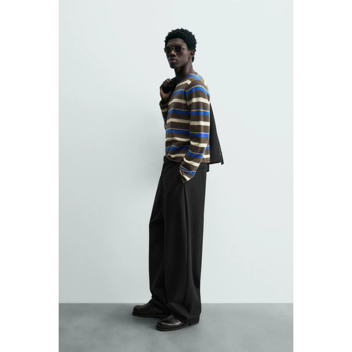 Джемпер в полоску из джаккарда limited edition