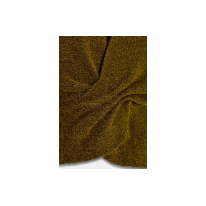 СВИТЕР С КОРОТКИМИ РУКАВАМИ И ДРАПИРОВКОЙ