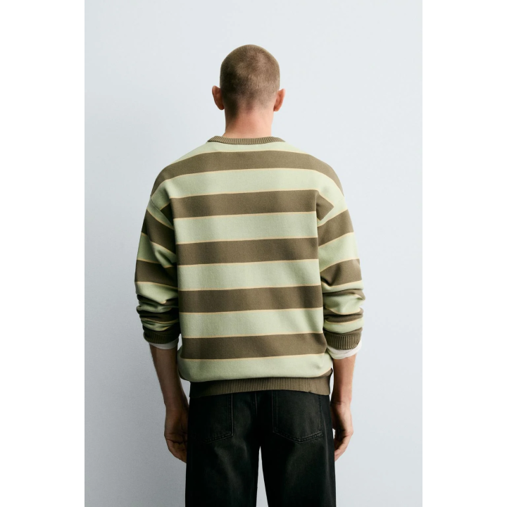 СВИТЕР ИЗ МЯГКОЙ РЕЛЬЕФНОЙ ТКАНИ