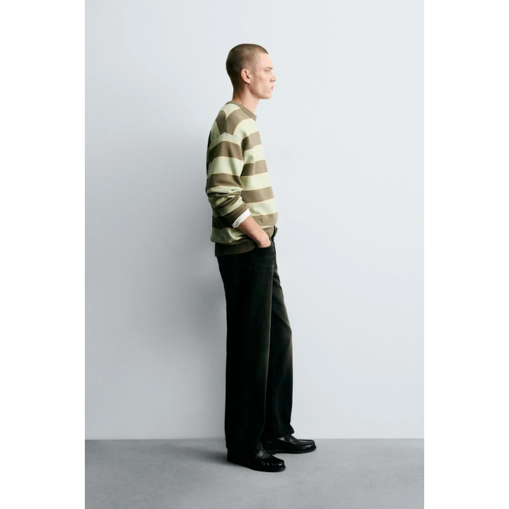 СВИТЕР ИЗ МЯГКОЙ РЕЛЬЕФНОЙ ТКАНИ