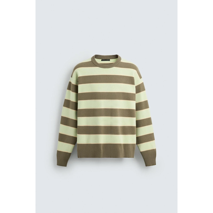 СВИТЕР ИЗ МЯГКОЙ РЕЛЬЕФНОЙ ТКАНИ