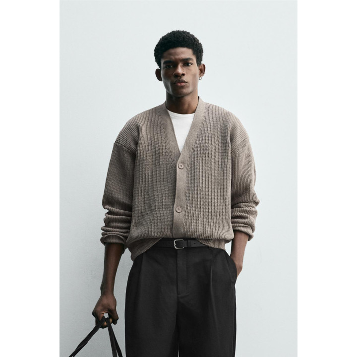 КАРДИГАН ПЛАТОЧНОЙ ВЯЗКИ