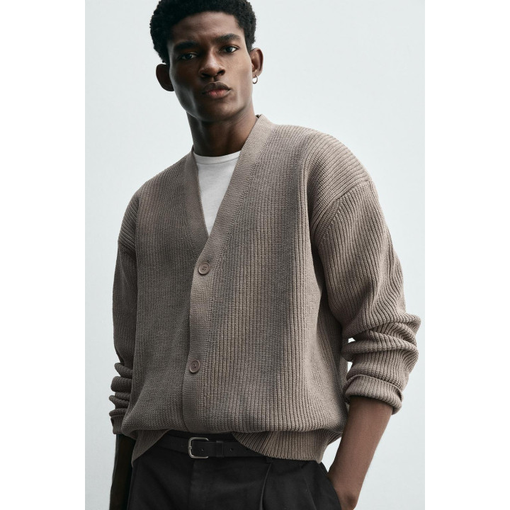 КАРДИГАН ПЛАТОЧНОЙ ВЯЗКИ