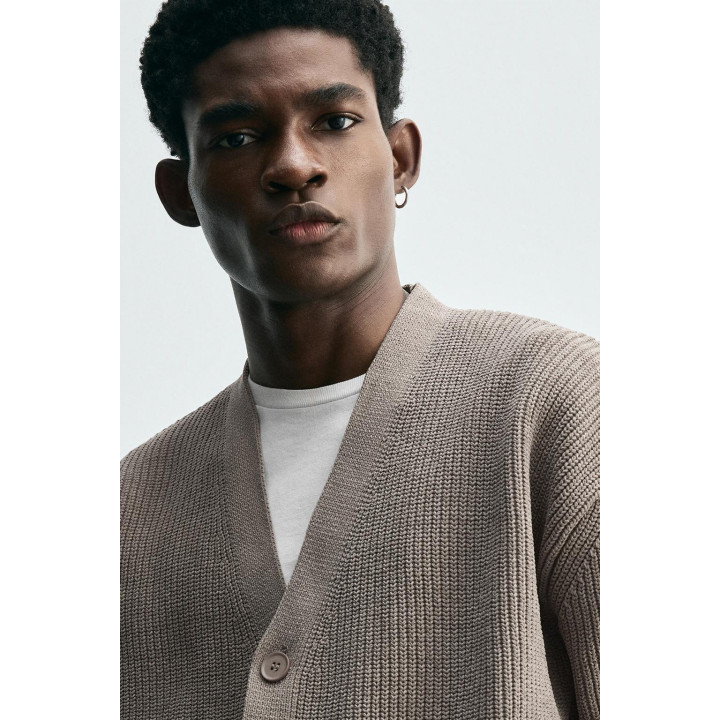 КАРДИГАН ПЛАТОЧНОЙ ВЯЗКИ