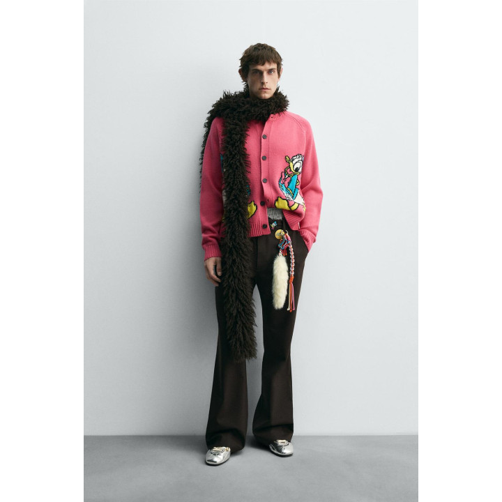 ШЕРСТЯНОЙ КАРДИГАН DONALD DUCK HARRY LAMBERT FOR ZARA X DISNEY
