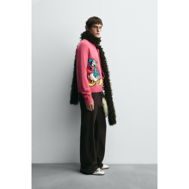ШЕРСТЯНОЙ КАРДИГАН DONALD DUCK HARRY LAMBERT FOR ZARA X DISNEY