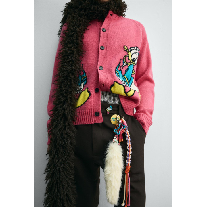 ШЕРСТЯНОЙ КАРДИГАН DONALD DUCK HARRY LAMBERT FOR ZARA X DISNEY