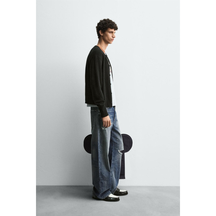 КАРДИГАН С НАШИВКОЙ MICKEY MOUSE HARRY LAMBERT FOR ZARA X DISNEY