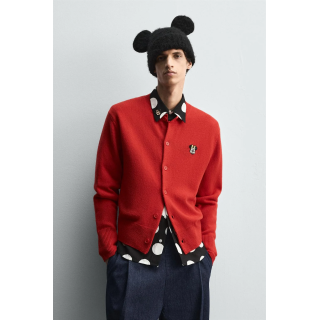 КАРДИГАН С НАШИВКОЙ MINNIE MOUSE HARRY LAMBERT ДЛЯ ZARA X DISNEY