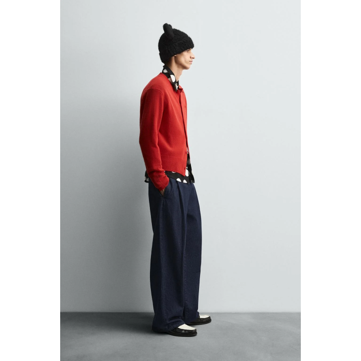 КАРДИГАН С НАШИВКОЙ MINNIE MOUSE HARRY LAMBERT ДЛЯ ZARA X DISNEY