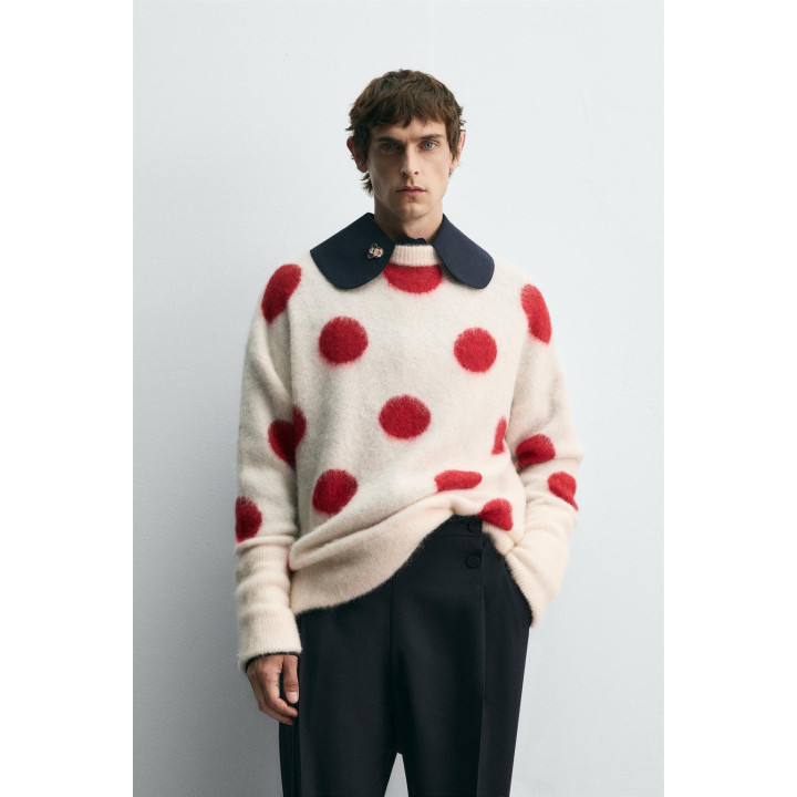 Свитер в горошек harry lambert для zara x disney