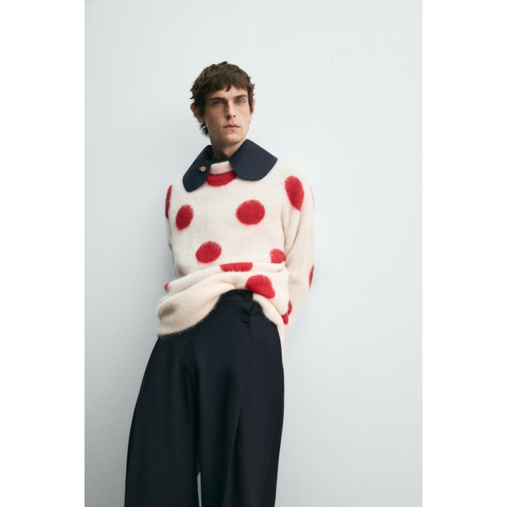 Свитер в горошек harry lambert для zara x disney