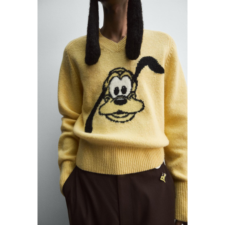 Джемпер из шерсти плуто харри ламберт для zara x disney
