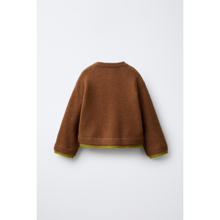 Кардиган с двойным подолом bensimon ® x zara