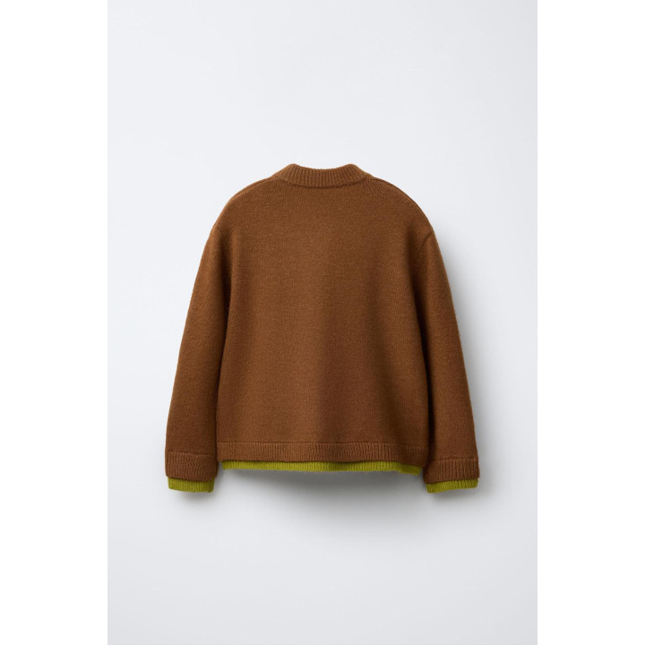 Кардиган с двойным подолом bensimon ® x zara