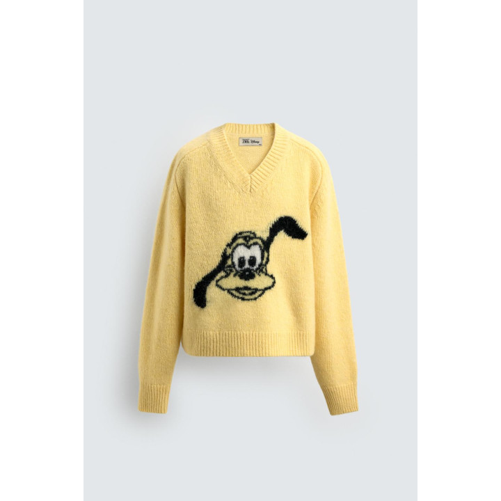 ШЕРСТЯНОЙ ДЖЕМПЕР PLUTO HARRY LAMBERT FOR ZARA X DISNEY