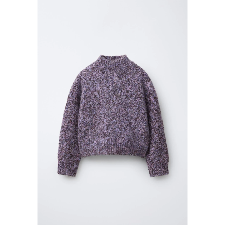 ДЖЕМПЕР ВЯЗАНЫЙ, СМЕШАННАЯ ТКАНЬ