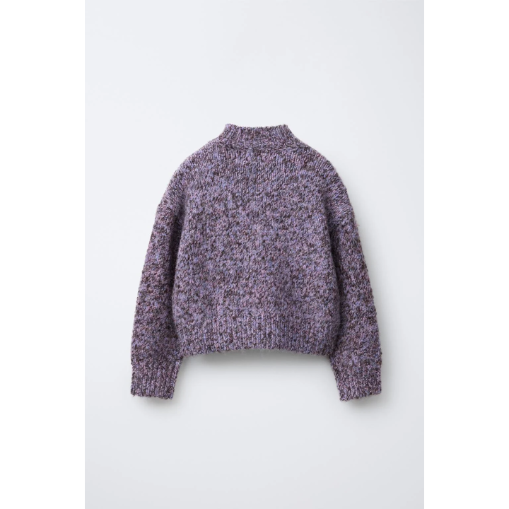 ДЖЕМПЕР ВЯЗАНЫЙ, СМЕШАННАЯ ТКАНЬ