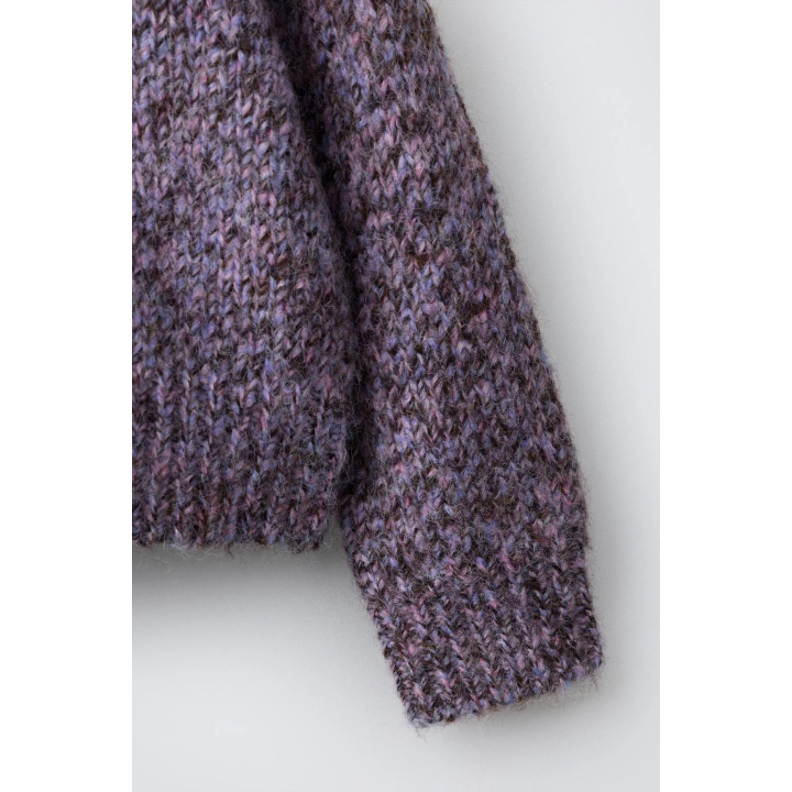 ДЖЕМПЕР ВЯЗАНЫЙ, СМЕШАННАЯ ТКАНЬ