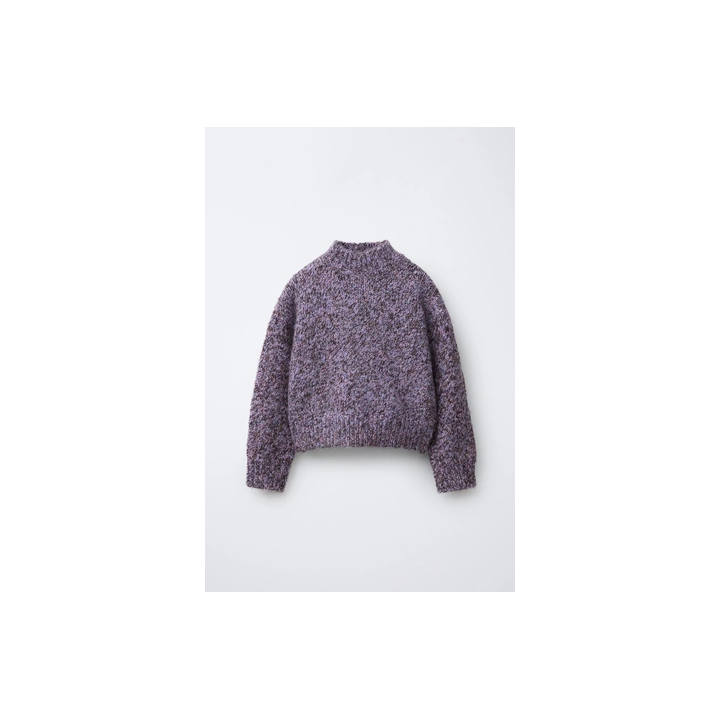 ДЖЕМПЕР ВЯЗАНЫЙ, СМЕШАННАЯ ТКАНЬ