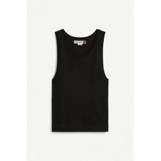 Вязаный топ-майка